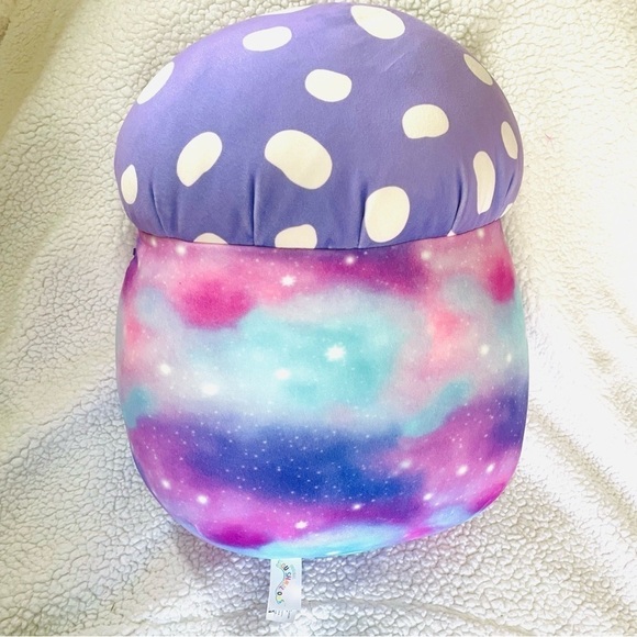 19" LARGE Squishmallow - Unai The Mushroom - Official Kellytoy Soft Plush Toy - Picture 3 of 6